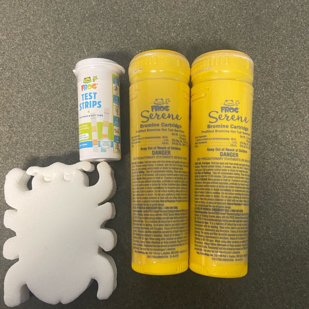 Frog hot tub products!
